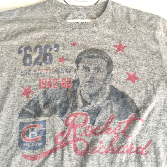 Maurice Richard The Rocket t shirt Montreal Canadiens Legend alumni - Picture 2 of 3